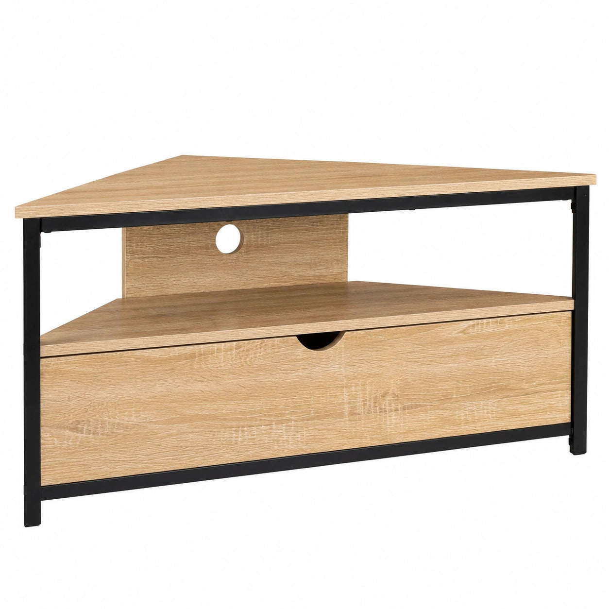 Industriedesign TV-Möbel 100 cm mit Schrank Detroit