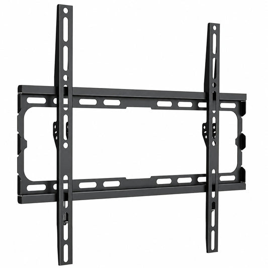 Ultra-schlanke TV-Wandhalterung für 32-75 Zoll, inkl. Wasserwaage, 55 kg Belastbarkeit, bis VESA 400x400